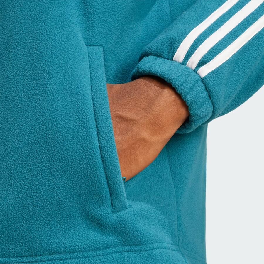 Adidas Adicolor 3-Stripes Teddy Fleece Hoodie - Foto 2