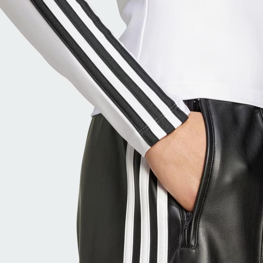 Adidas Originals Shirt met lange mouwen en labelprint