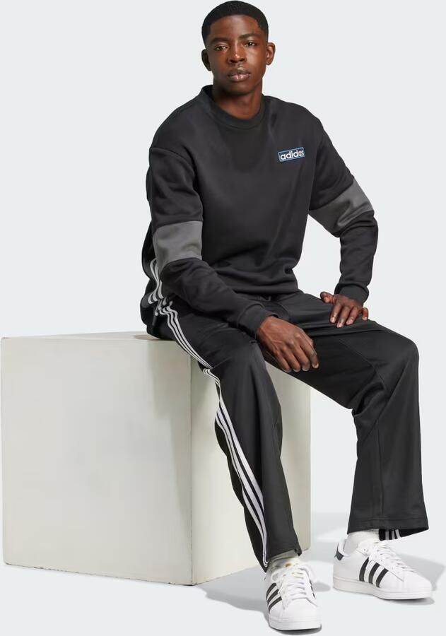 Adidas Originals adicolor Firebird Jogging broek Men Trainingsbroeken zwart Maat XL Kleding - Foto 5