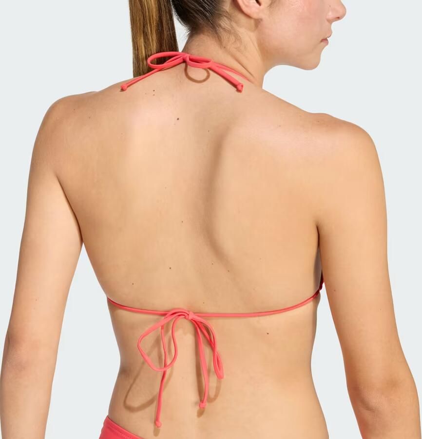 Adidas Originals Bikinibovenstuk met Labelprint Model 'ADIC BIKINI TOP BLACK'