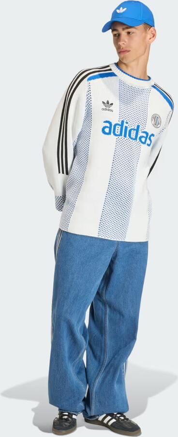 Adidas ADICOLOR BLOKECORE LICHTGEWICHT UNISEKS PULLOVER MET LANGE MOUWEN - Foto 6