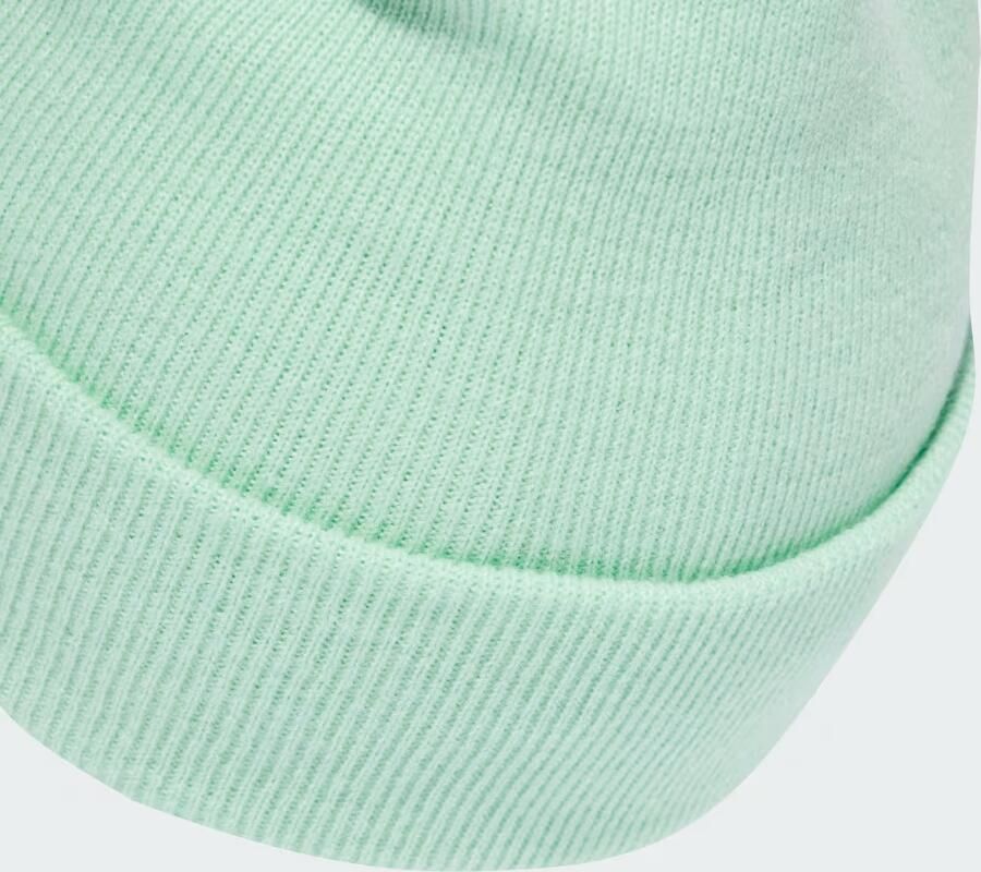 Adidas Originals Adicolor Cuff Beanie Unisex Mutsen groen Maat OSFM Accessoires - Foto 6