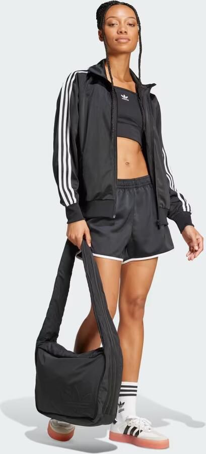 Adidas Originals Adicolor Classic Firebird Loose Sportjack Zwart- Dames Zwart - Foto 9