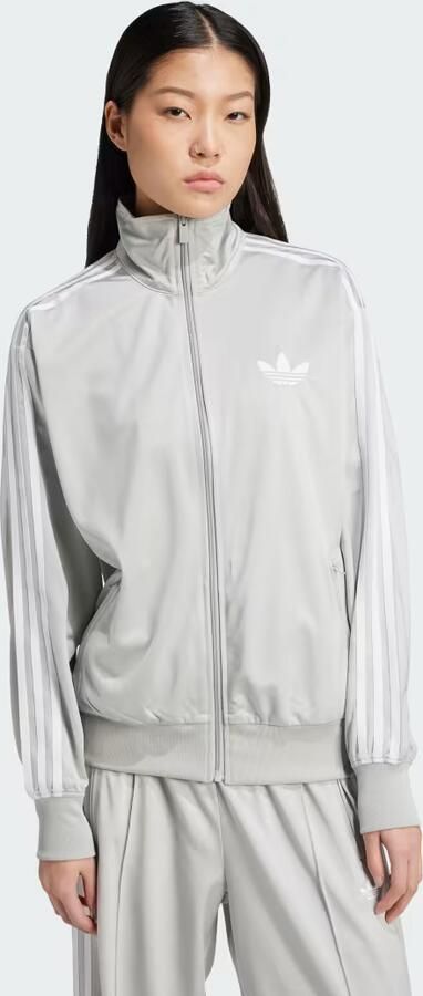 Adidas Originals Oversized Firebird Track Top Grijs- Dames Grijs - Foto 6