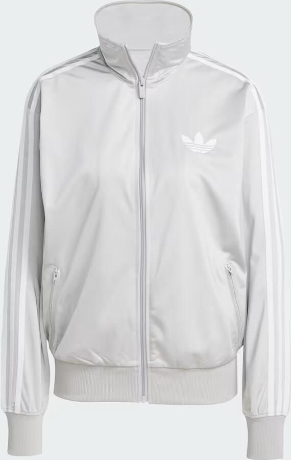 Adidas Originals Oversized Firebird Track Top Grijs- Dames Grijs - Foto 3