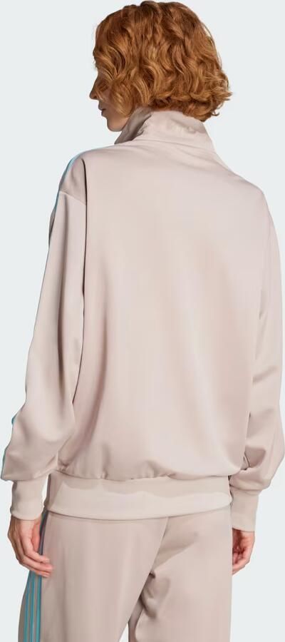 Adidas Adicolor Classic Firebird Loose Sportjack Beige- Dames Beige - Foto 5