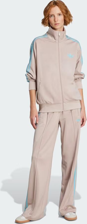 Adidas Adicolor Classic Firebird Loose Sportjack Beige- Dames Beige - Foto 6