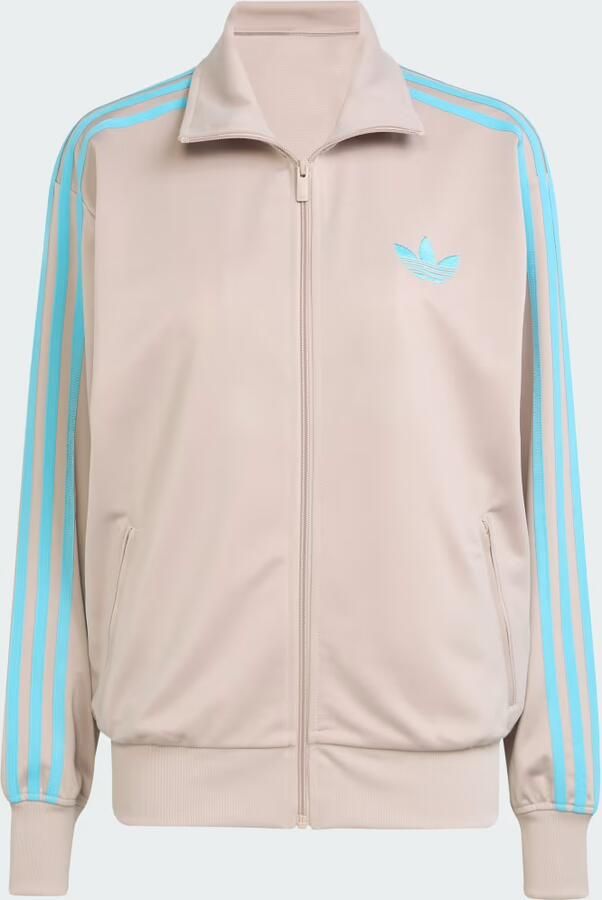Adidas Adicolor Classic Firebird Loose Sportjack Beige- Dames Beige - Foto 2