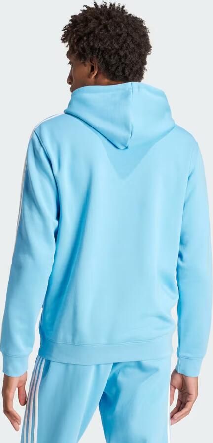 Adidas Originals Blauwe 3 Strepen Hoodie Sweater Blue Heren - Foto 6