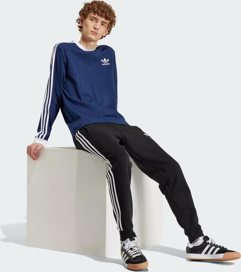 Adidas Originals Shirt met lange mouwen Adicolor CLASSICS 3-strepen longsleeve (1-delig)