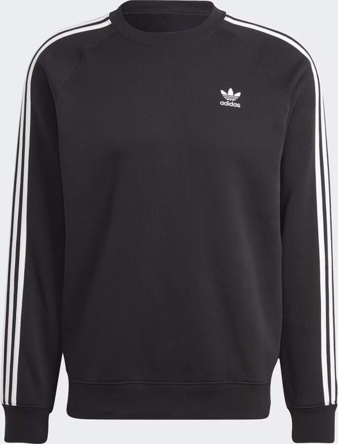 Adidas Adicolor Classics 3-Stripes Sweater Zwart- Heren Zwart - Foto 3