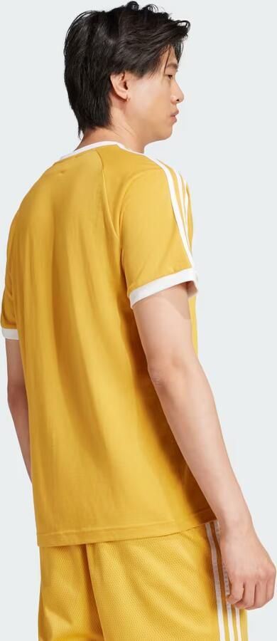 Adidas Originals Adicolor Classics 3-Stripes T-Shirt Geel- Heren Geel - Foto 6