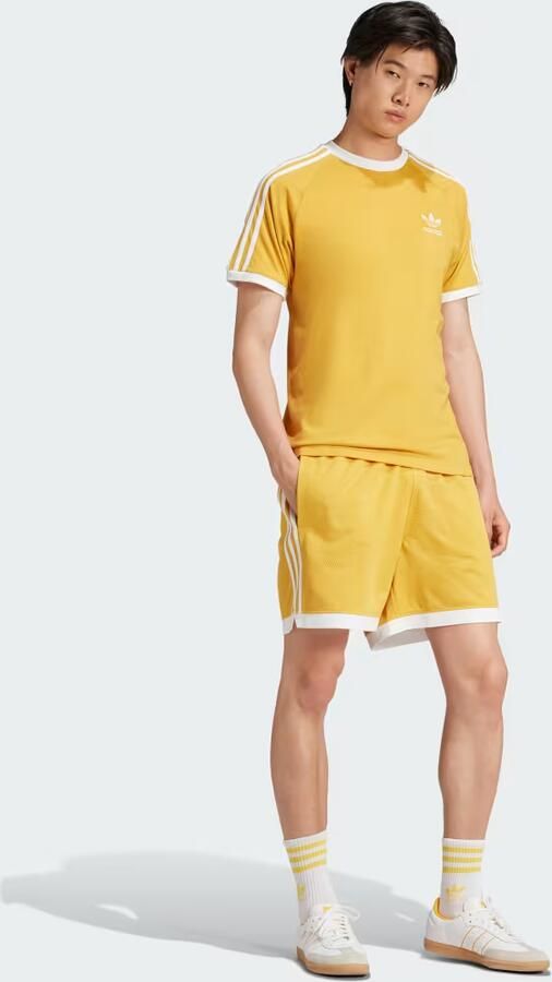 Adidas Originals Adicolor Classics 3-Stripes T-Shirt Geel- Heren Geel - Foto 5