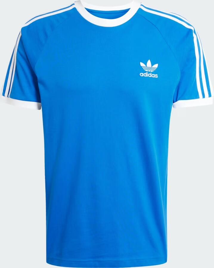 Adidas Originals T-shirt met labelstitching model '3-STRIPES'