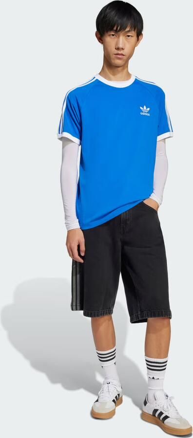 Adidas Originals T-shirt met labelstitching model '3-STRIPES' - Foto 8