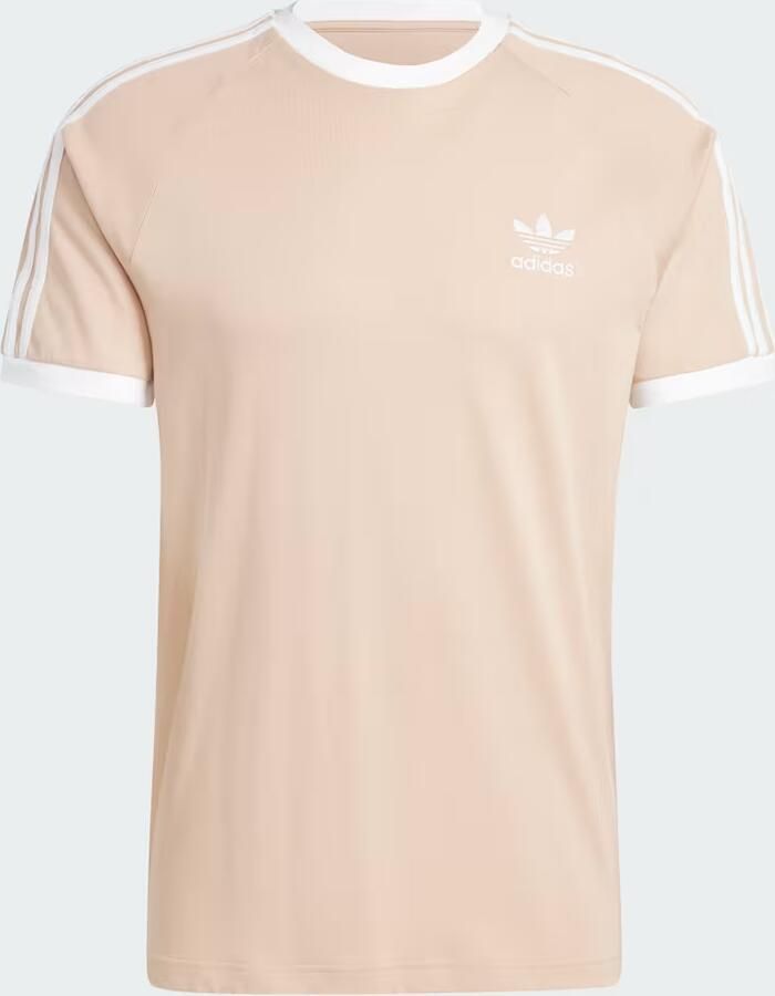 Adidas Originals Adicolor Classics 3-Stripes T-Shirt Beige- Heren Beige - Foto 2