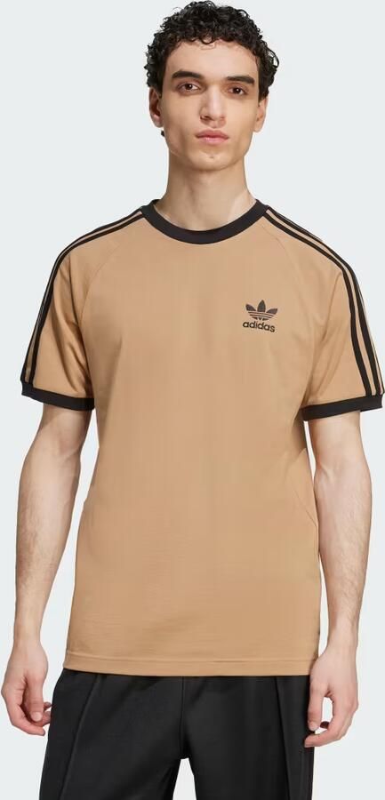 Adidas Originals T-shirt met labelstitching en ronde hals - Foto 6