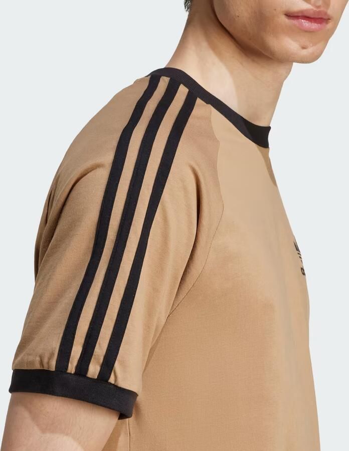 Adidas Originals T-shirt met labelstitching en ronde hals - Foto 2