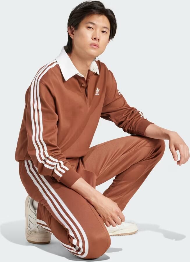 Adidas Originals adicolor Classics Beckenbauer Trackpants Men Trainingsbroeken bruin Maat S Kleding - Foto 3