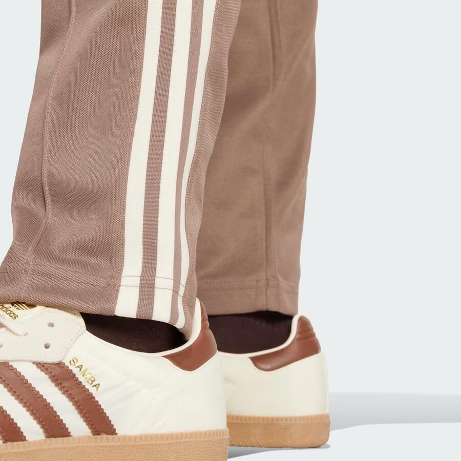 Adidas Originals adicolor Classics Beckenbauer Trainingsbroek Men Trainingsbroeken bruin Maat S Kleding