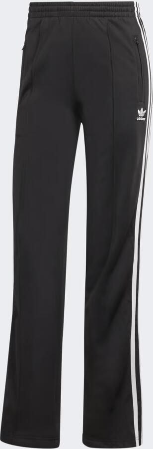 Adidas Originals Zwarte Tricot Broek met 3 Strepen Black Dames