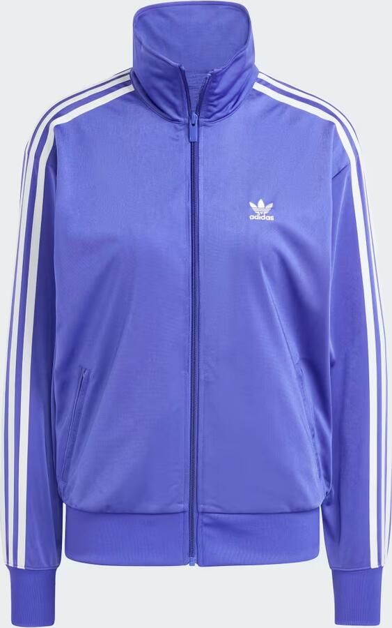 Adidas Originals Adicolor Firebird Trainingsjack Rits hoodies Dames energy ink maat: L beschikbare maaten:XS S M L