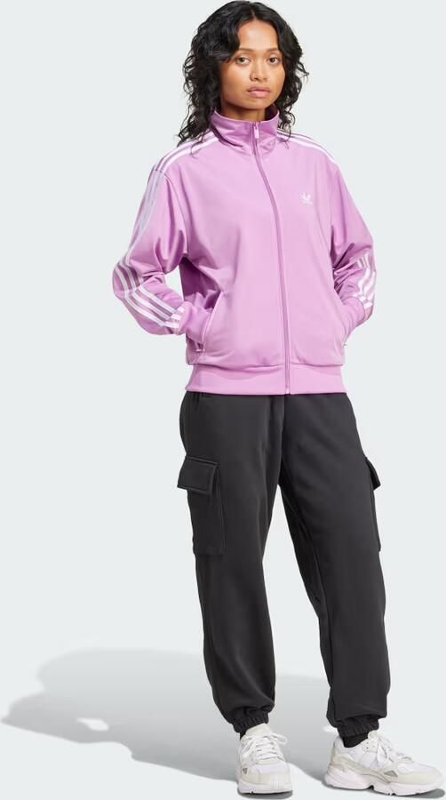 Adidas Adicolor Classics Loose Firebird Trainingsjack Paars- Dames Paars - Foto 5