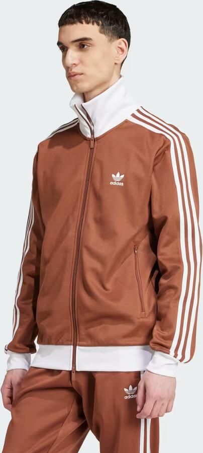 Adidas Originals Adicolor Classics Beckenbauer Track Top Preloved Brown- Heren Preloved Brown