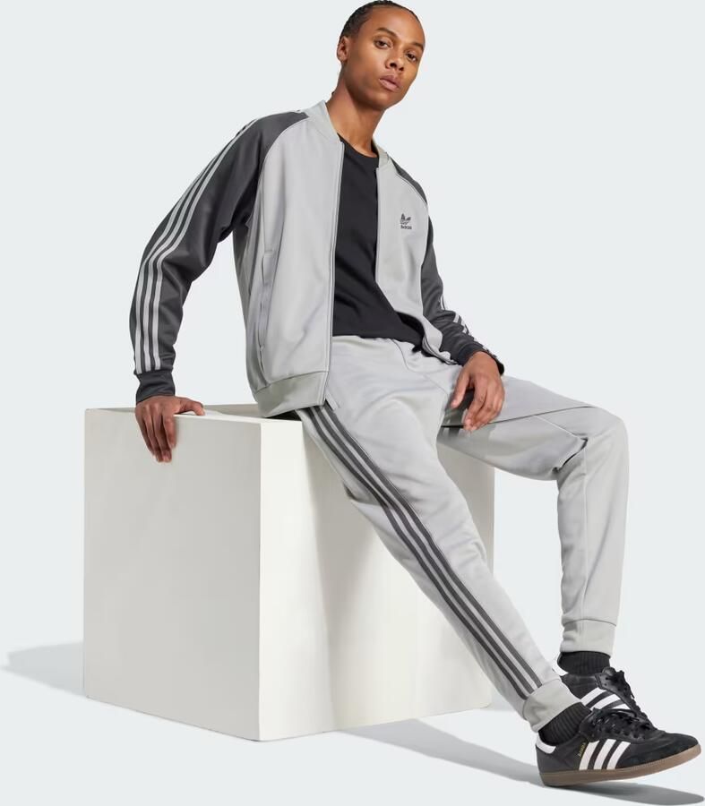 Adidas Originals SST Track Pants Grey- Heren Grey - Foto 2