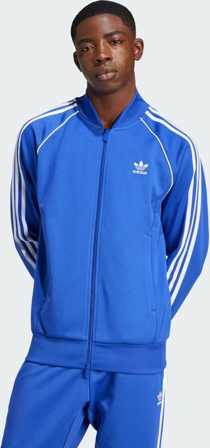 Adidas Originals Sweatjack met labelstitching - Foto 6