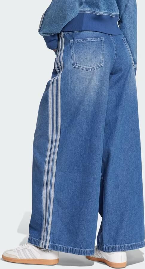 Adidas Originals Sportbroek DENIM WIDE PANT adidas jeans casual stijl geïnspireerd door de mode van de jaren 90 (1-delig) - Foto 3