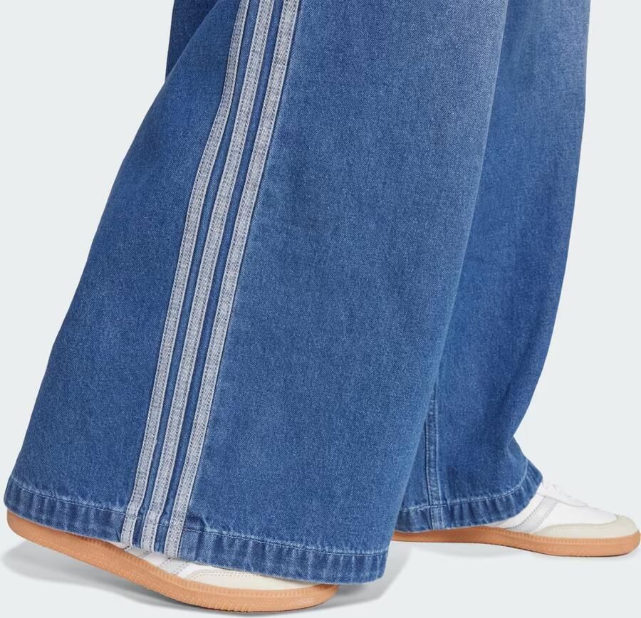 Adidas Originals Sportbroek DENIM WIDE PANT adidas jeans casual stijl geïnspireerd door de mode van de jaren 90 (1-delig)