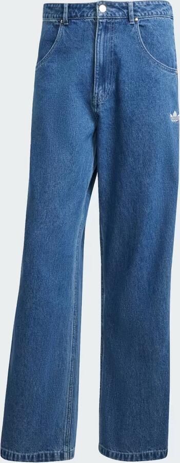 Adidas Originals Denim Firebird Broek Men Spijkerbroeken blauw Kleding - Foto 5