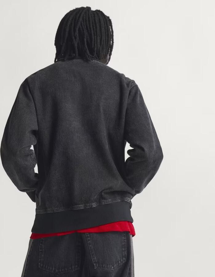 Adidas Originals Firebird Denim Track Top Zwart- Heren Zwart - Foto 6