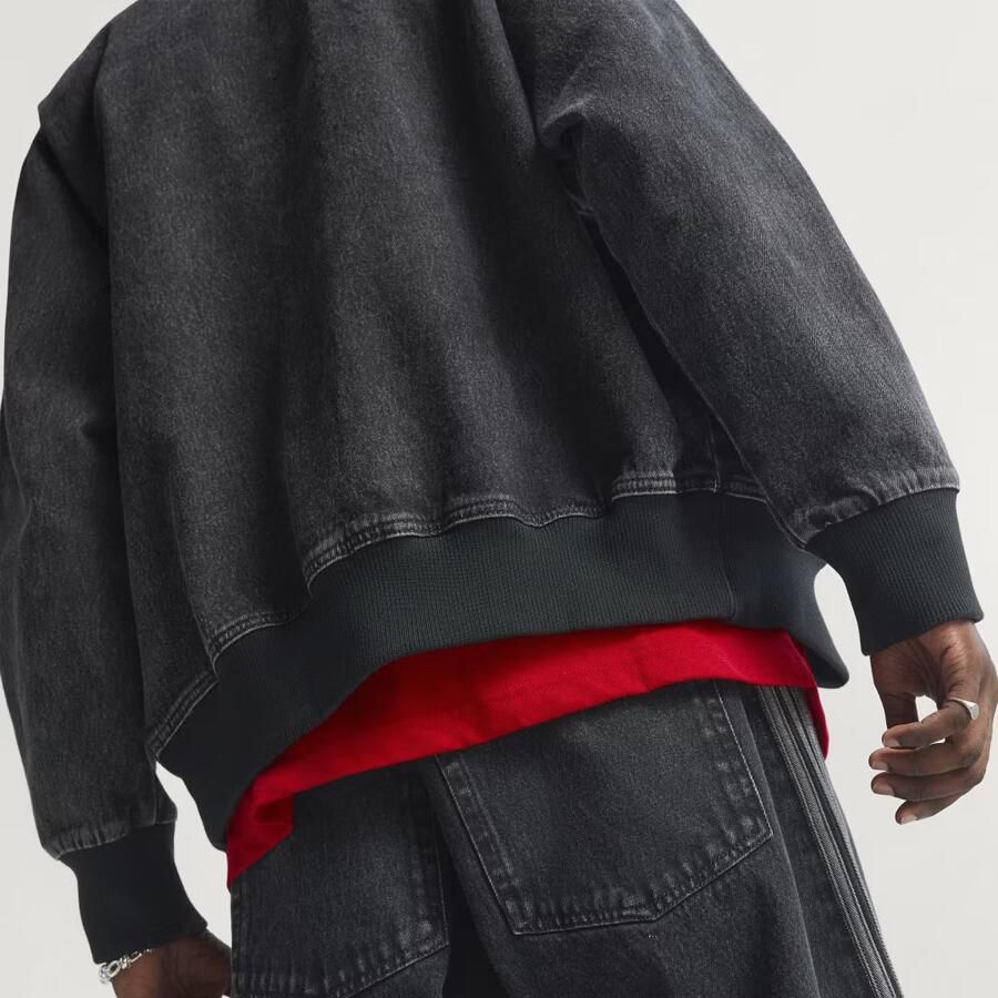 Adidas Originals Firebird Denim Track Top Zwart- Heren Zwart - Foto 2