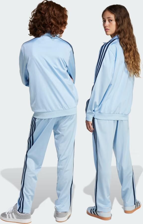 Adidas Originals adicolor Firebird trainingshose Trainingsbroeken in blauw formaten: 170 - Foto 4