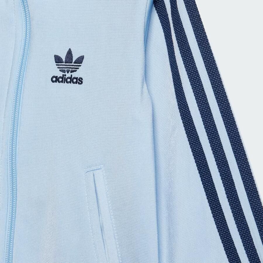 Adidas Adicolor Firebird Trainingspak Kids Blauw