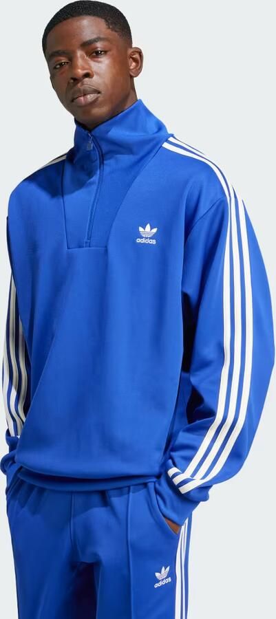 Adidas Originals Adicolor Funnel Neck Track Top Men Trainingspakken blauw Maat XXL Kleding - Foto 9