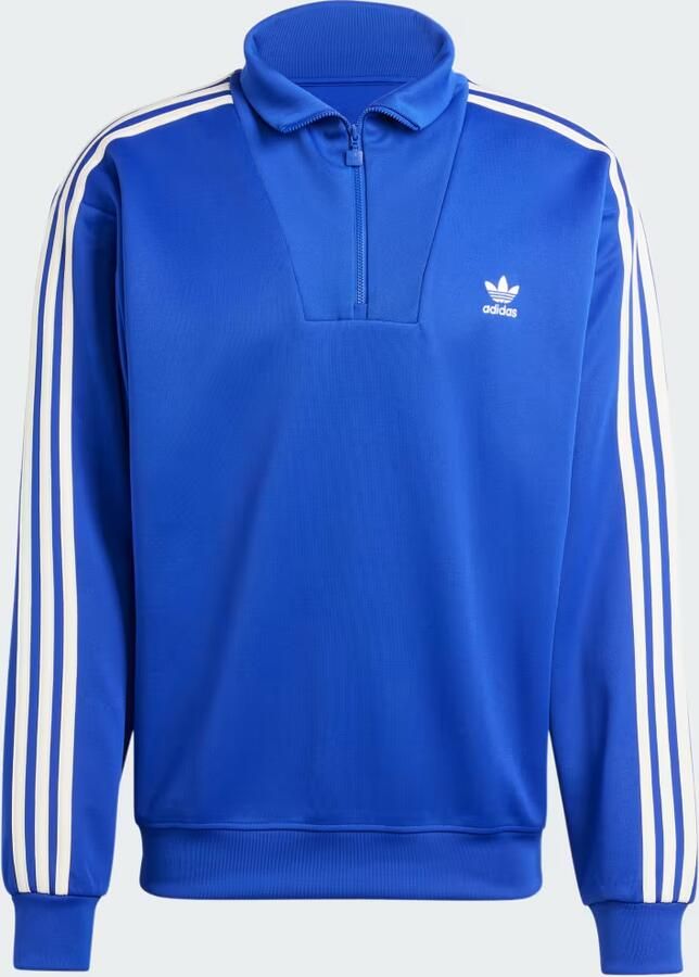 Adidas Originals Adicolor Funnel Neck Track Top Men Trainingspakken blauw Maat XXL Kleding - Foto 4