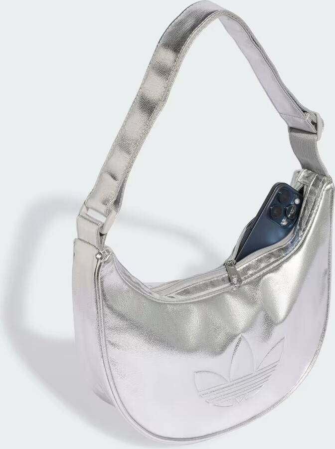 Adidas ADICOLOR HALF CRESCENT TAS METALLIC PU - Foto 6