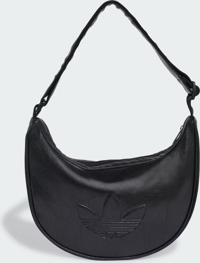 Adidas ADICOLOR HALVEMAANVORMIGE TAS VAN METALLIC PU