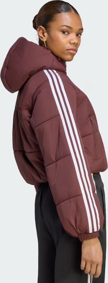 Adidas ADICOLOR KORT PUFFERJACK MET CAPUCHON - Foto 6
