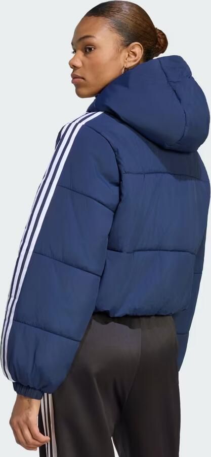 Adidas ADICOLOR KORT PUFFERJACK MET CAPUCHON - Foto 6