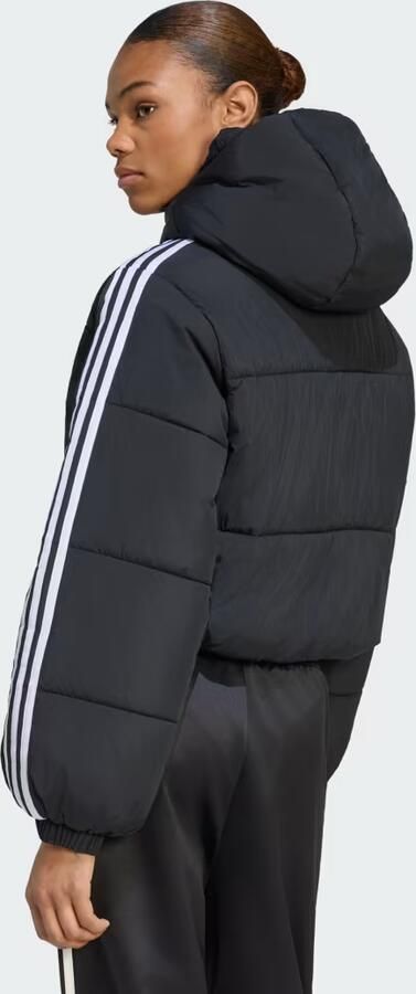 Adidas ADICOLOR KORT PUFFERJACK MET CAPUCHON - Foto 5