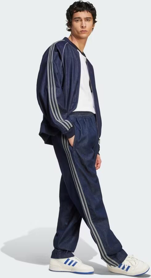Adidas Adicolor Loose-fit Denim Stone Trainingsbroek - Foto 5