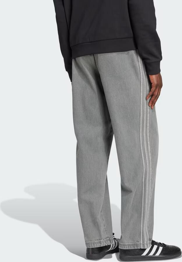 Adidas Originals Adicolor Loose Denim Track Pants Grijs- Heren Grijs - Foto 4