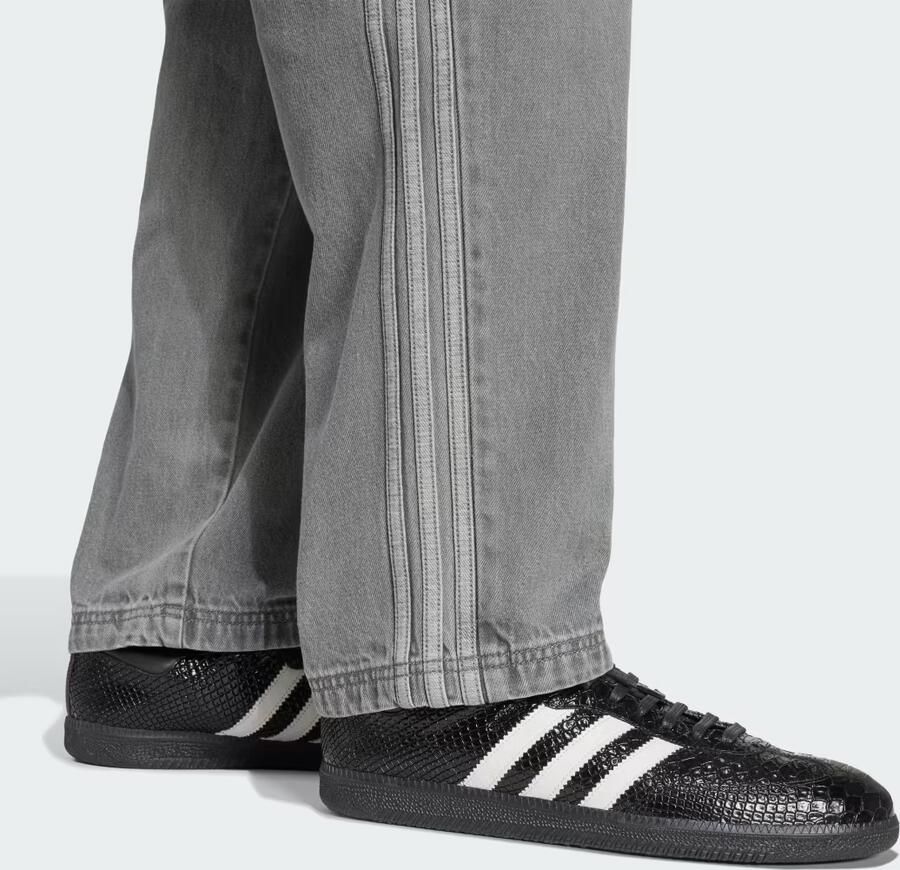 Adidas Originals Adicolor Loose Denim Track Pants Grijs- Heren Grijs - Foto 2