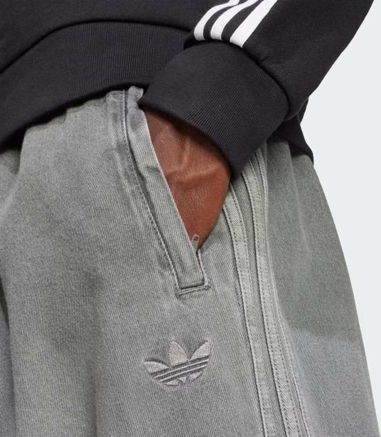 Adidas Originals Adicolor Loose Denim Track Pants Grijs- Heren Grijs - Foto 3