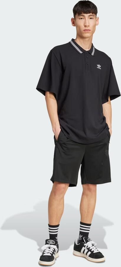 Adidas Originals Loose fit poloshirt met labelstitching - Foto 6