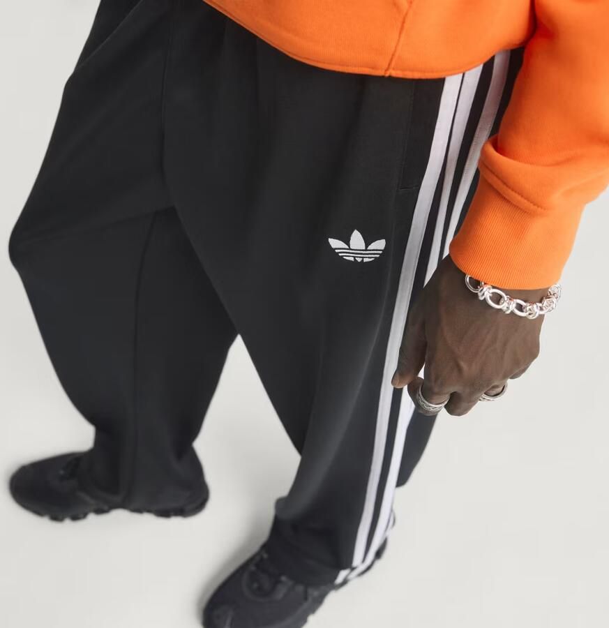 Adidas Originals SST Open Hem Track Pants Zwart- Heren Zwart - Foto 3
